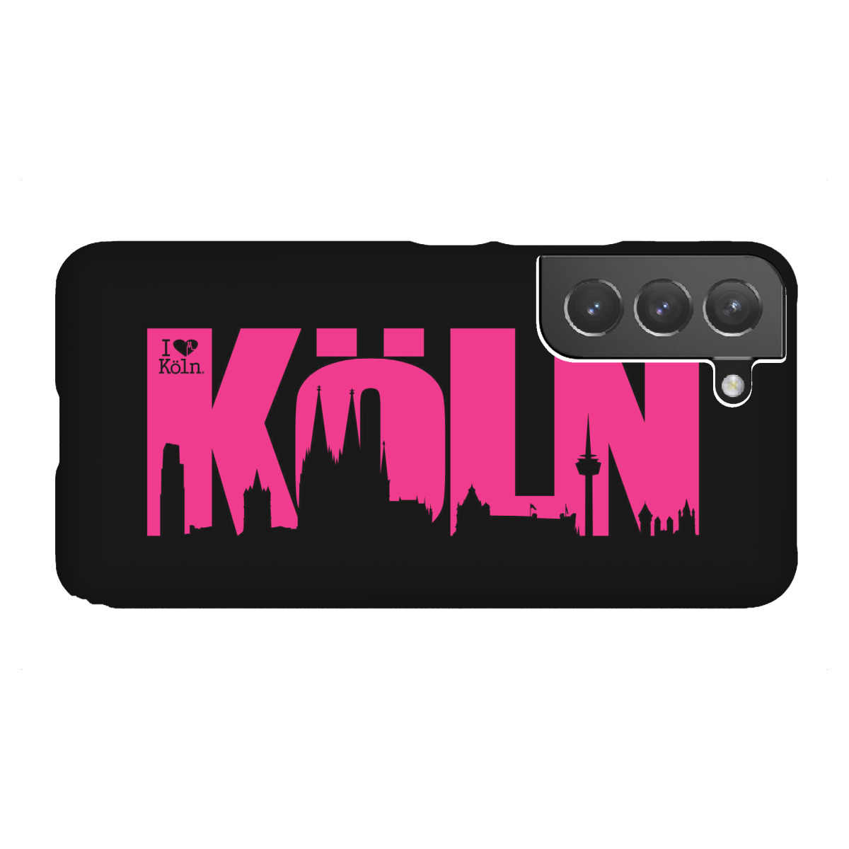 Samsung Galaxy "KÖLN SKYLINE SCHRIFTZUG" Premium-Case Handyhülle artboxONE