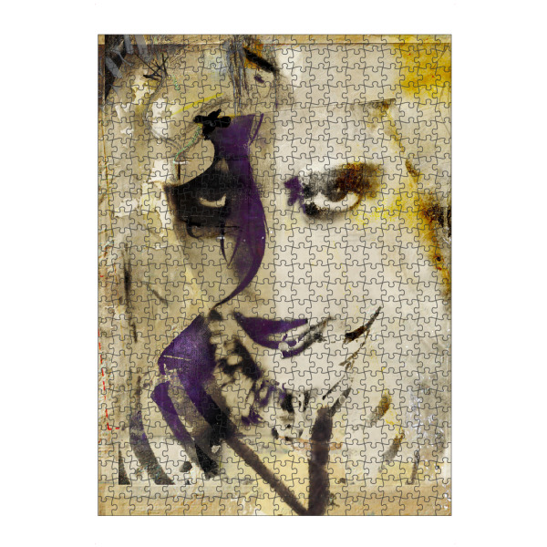 Puzzle Ravensburger "Tout se mélange" artboxONE - Abstrakt,Menschen,Fashion