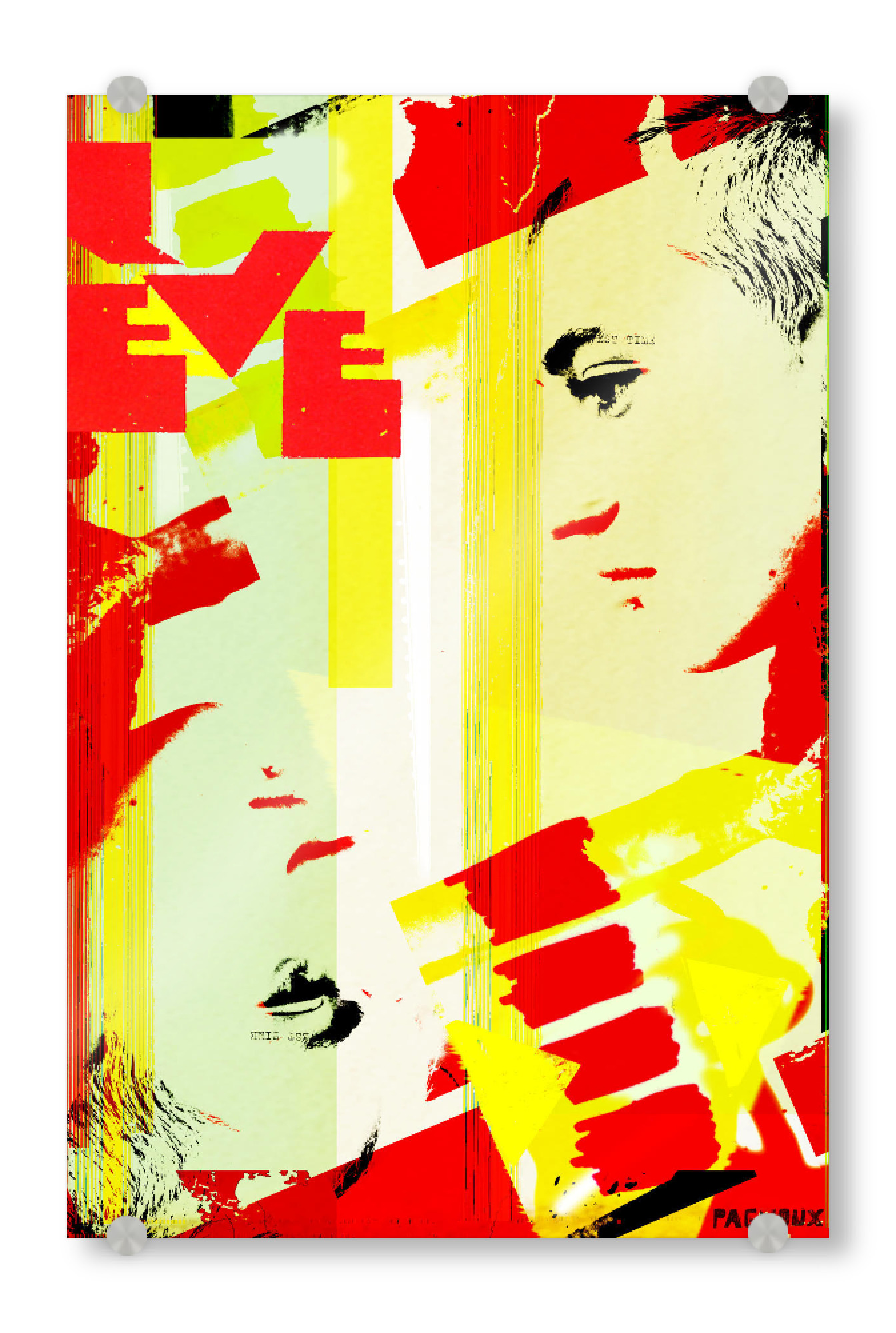 Acrylglasbild "Rêve" artboxONE - Abstrakt,Fashion
