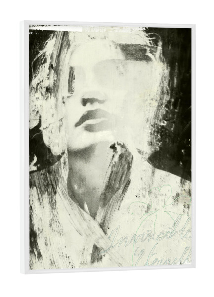 Poster mit weißem Rahmen "Fleurs du mal" artboxONE - Abstrakt,Fashion