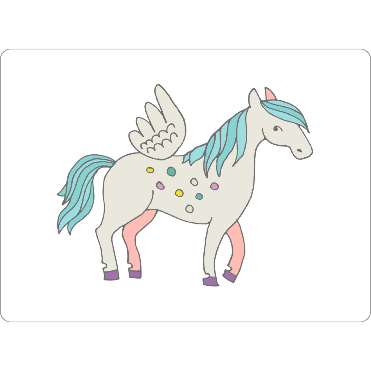 Tischset "Pegasus" artboxONE - Tiere,Fiktion