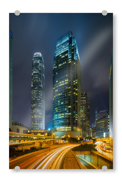 Acrylglasbild "Hong Kong 25" artboxONE - Architektur,Reise / Asien