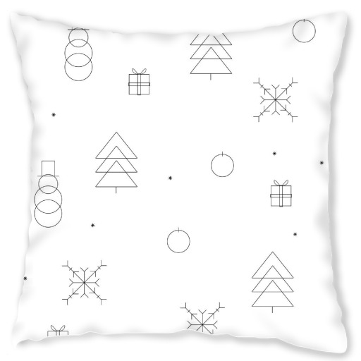 Minimal White Christmas