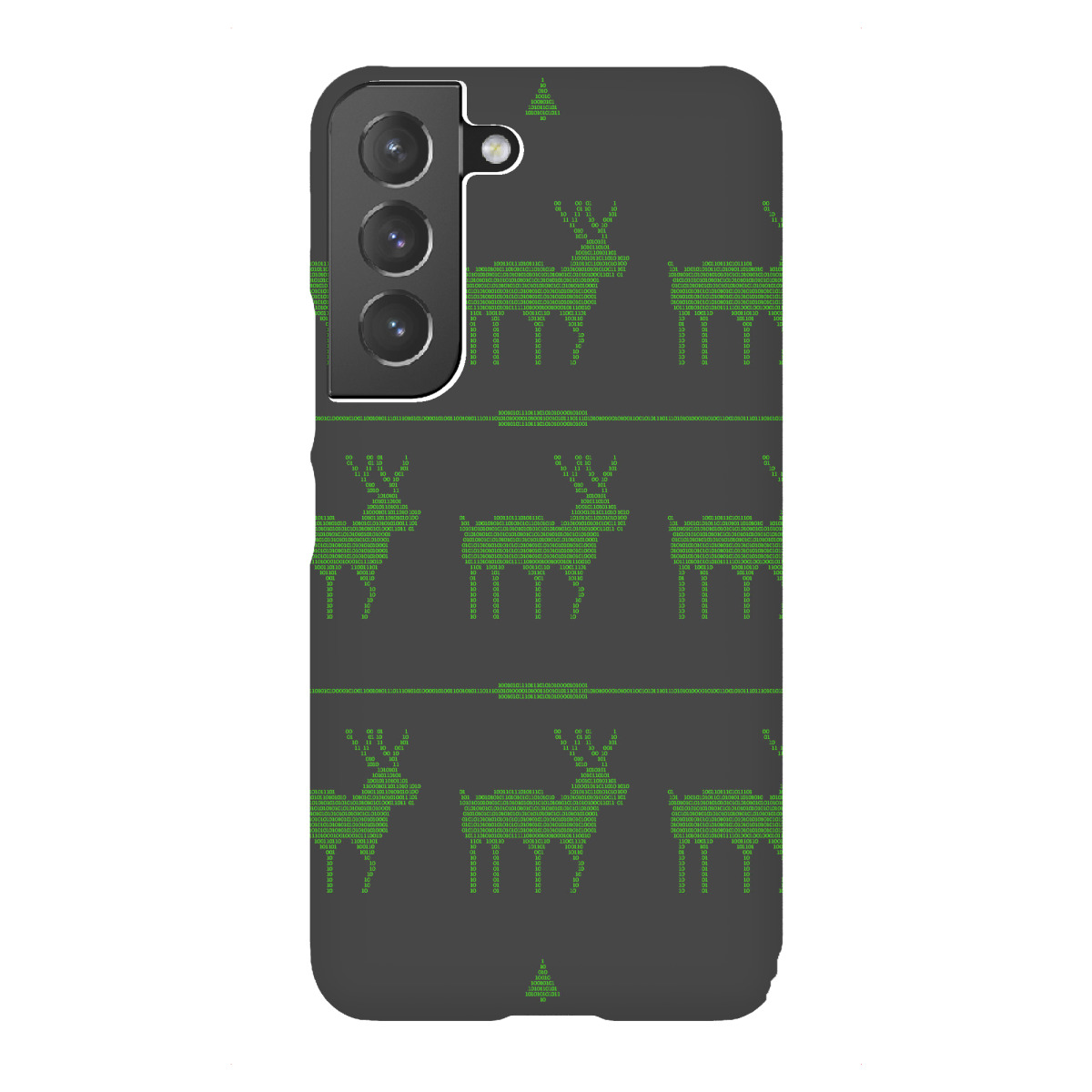 Samsung Galaxy "Binary Xmas Reindeer" Premium-Case Handyhülle artboxONE