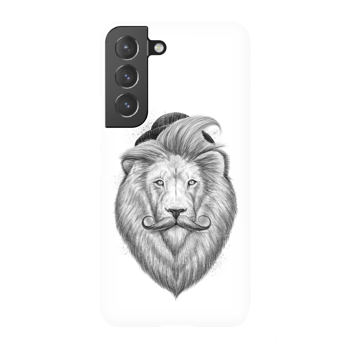 "Bearded lion"für Samsung Galaxy - Premium-Case Handyhülle artboxONE
