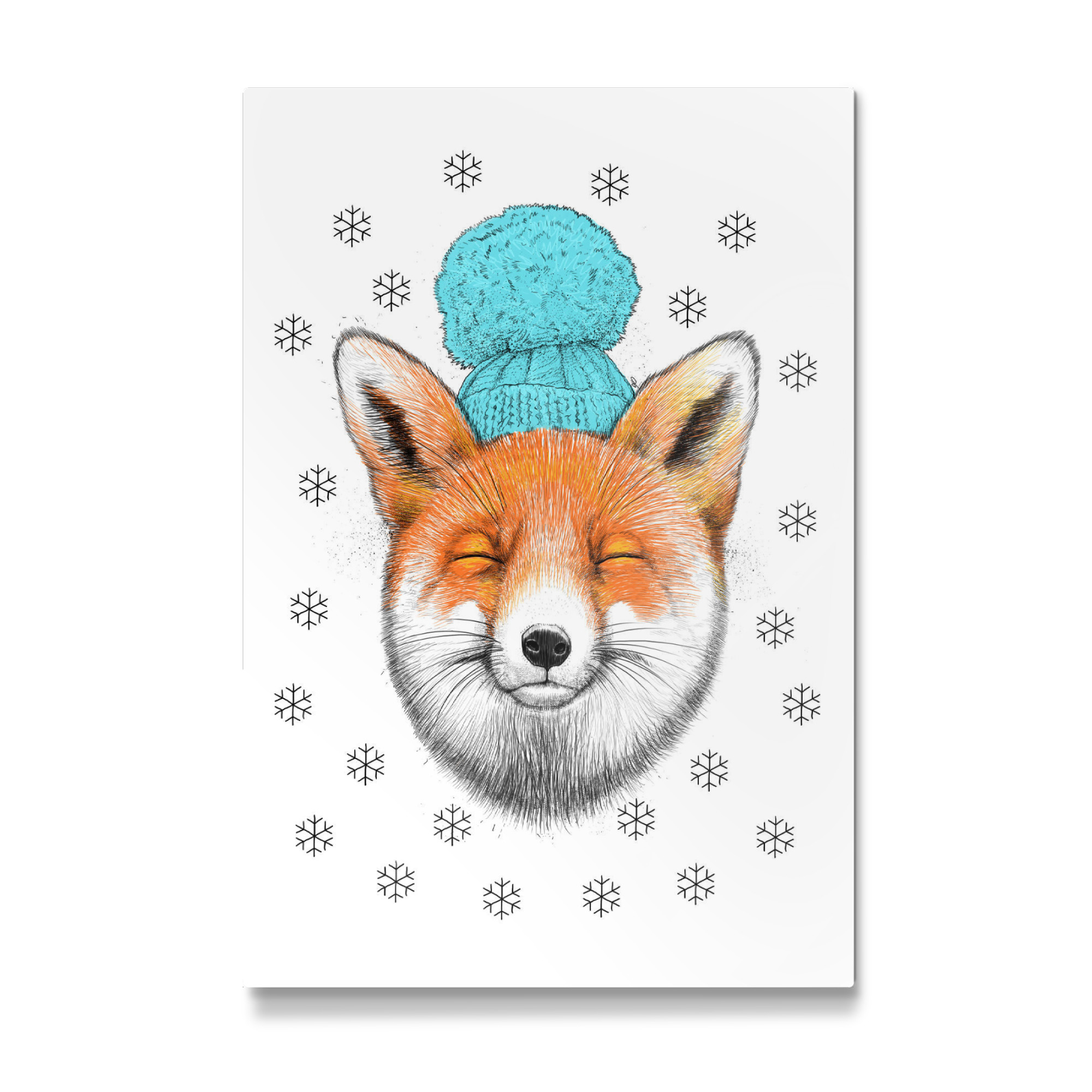 Galerie-Print "Winter fox" 75x50 cm artboxONE
