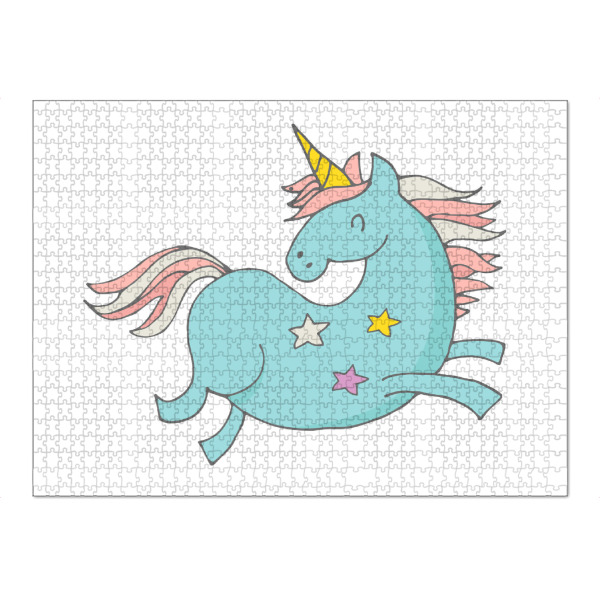 Puzzle Ravensburger "Happy Unicorn" artboxONE - Tiere,Fiktion