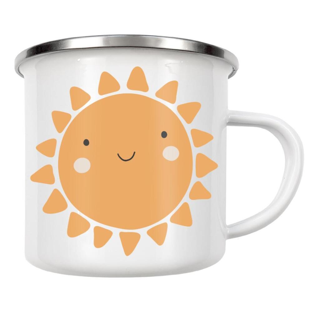 Emaille Tasse "Baby-Sonne-Kind-Element" artboxONE - Für Kinder