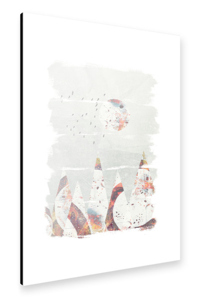 Alu-Dibond "Mountain II" 30x20 cm artboxONE