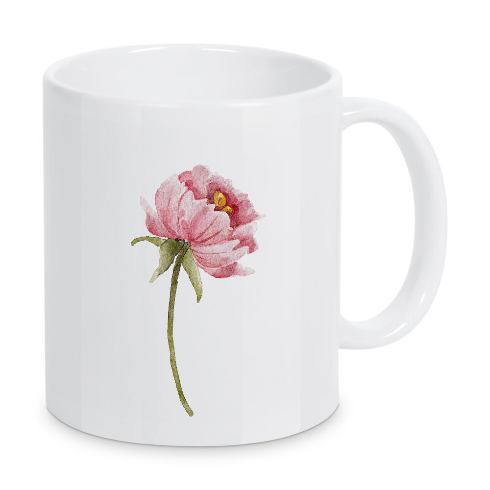 Tasse "Pfingstrose rosa Blume" artboxONE - Floral