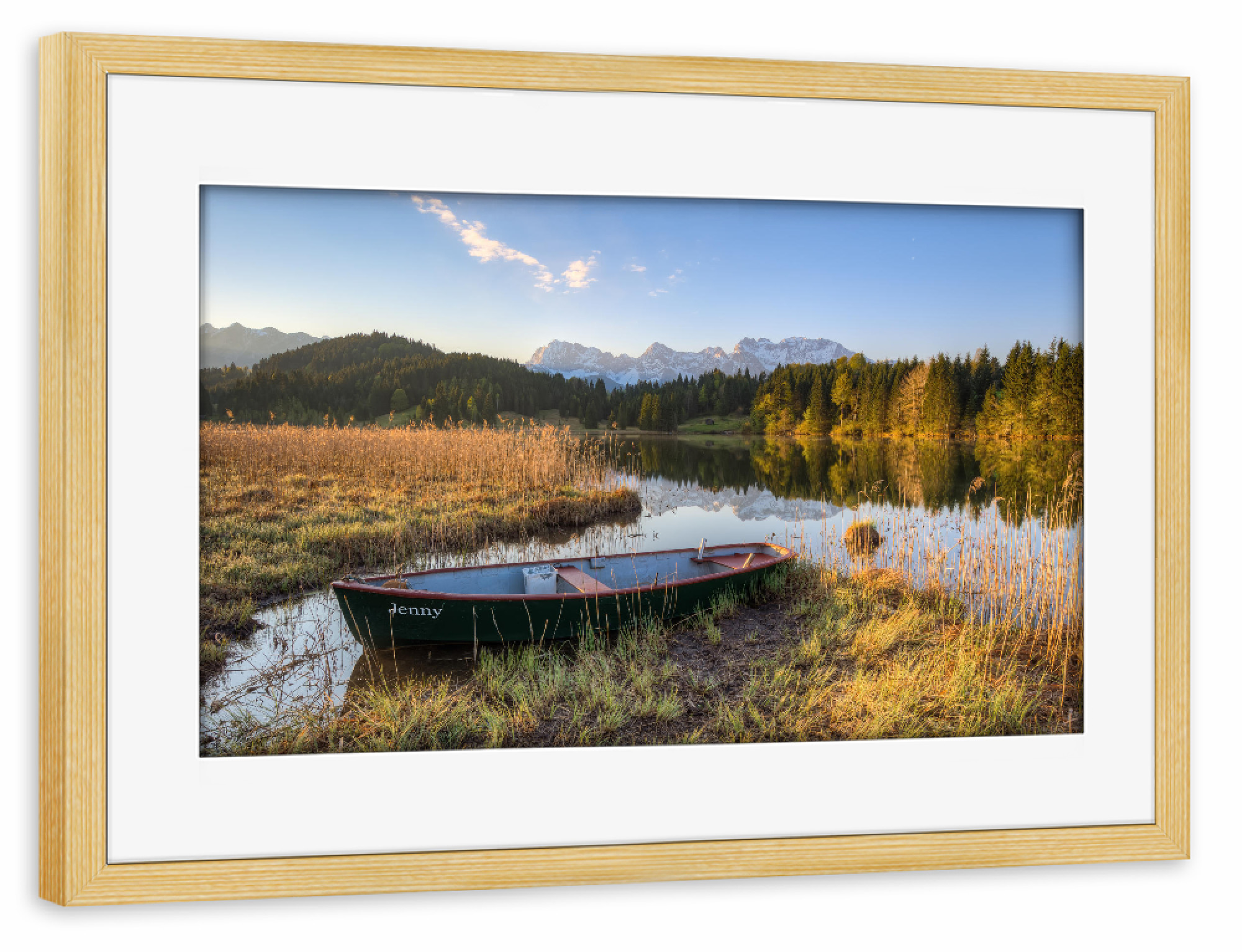 Poster mit Rahmen kiefer "Wunderschönes Bayern" artboxONE - Natur,Reise