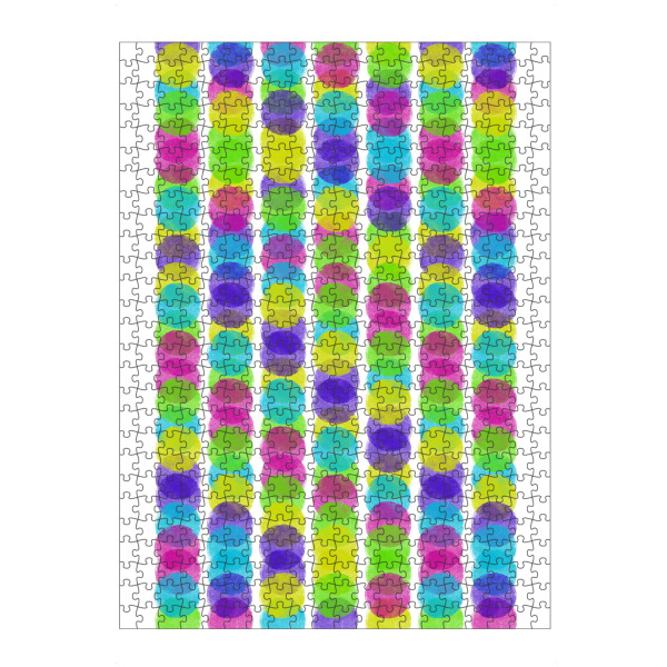 artboxONE Puzzle "Colorful dots I" artboxONE - Abstrakt - Dots,Stamp,Druck,Bunt,Punkte,Colorful,Glitzer,Konfetti - Bild dots