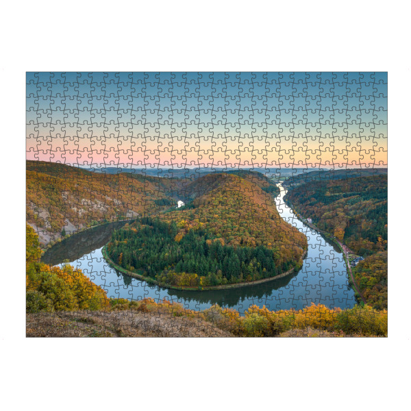 artboxONE Puzzle "Saarschleife bei Mettlach" artboxONE - Natur,Reise