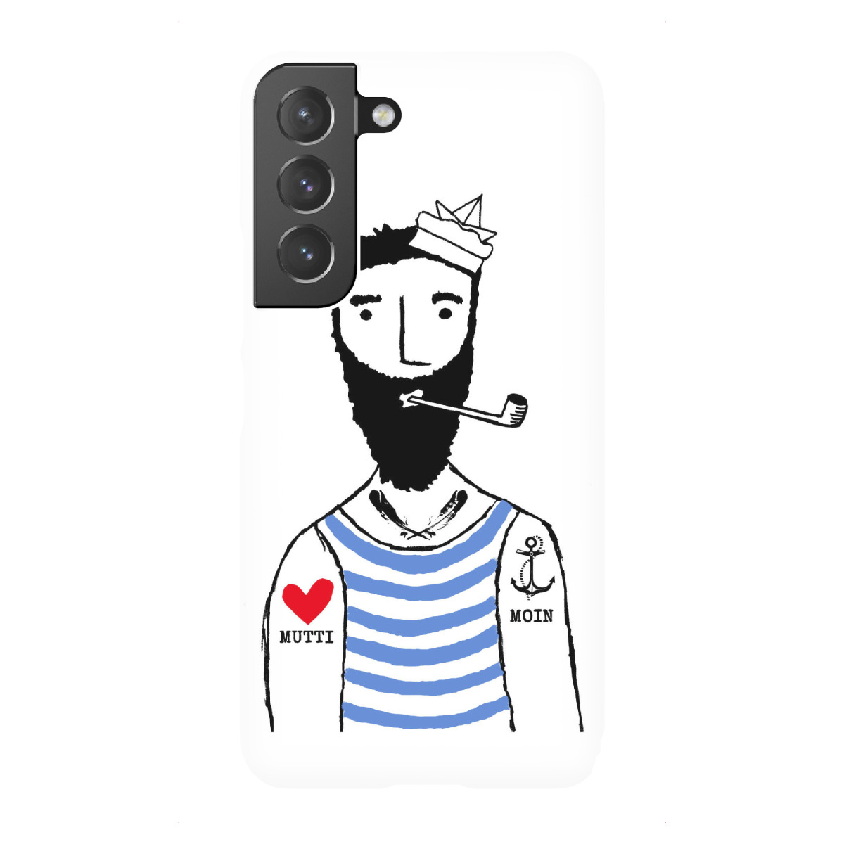 "Seemann"für Samsung Galaxy - Premium-Case Handyhülle artboxONE