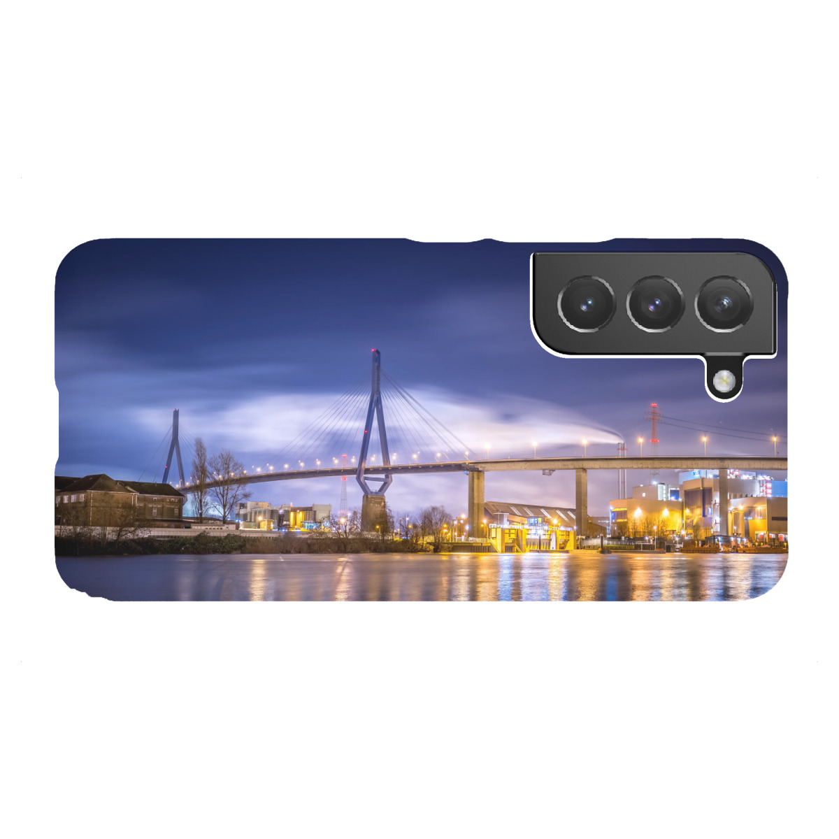Samsung Galaxy "Köhlbrandbrücke II" Premium-Case Handyhülle artboxONE