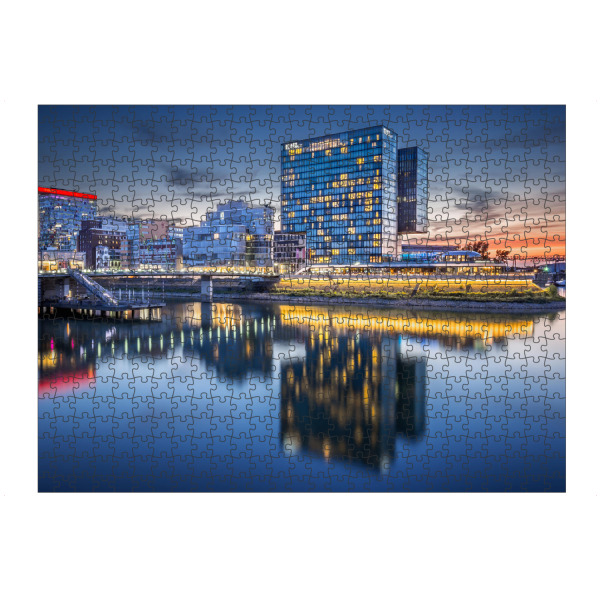 artboxONE Puzzle "Medienhafen Düsseldorf" artboxONE - Städte,Architektur,Städte / Düsseldorf