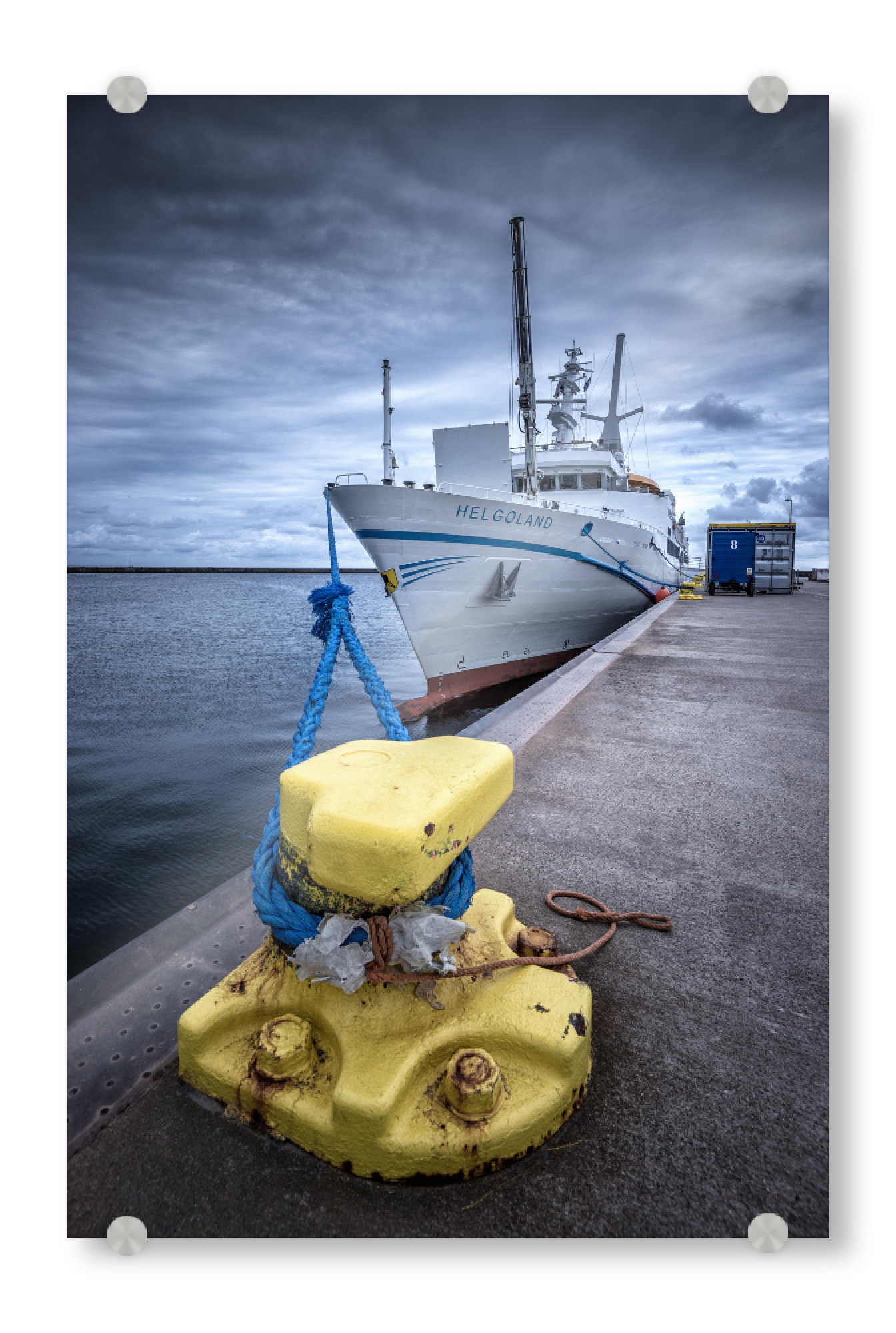 Acrylglasbild "MS Helgoland" artboxONE - Architektur