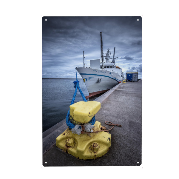 Holzbild "MS Helgoland" artboxONE - Architektur