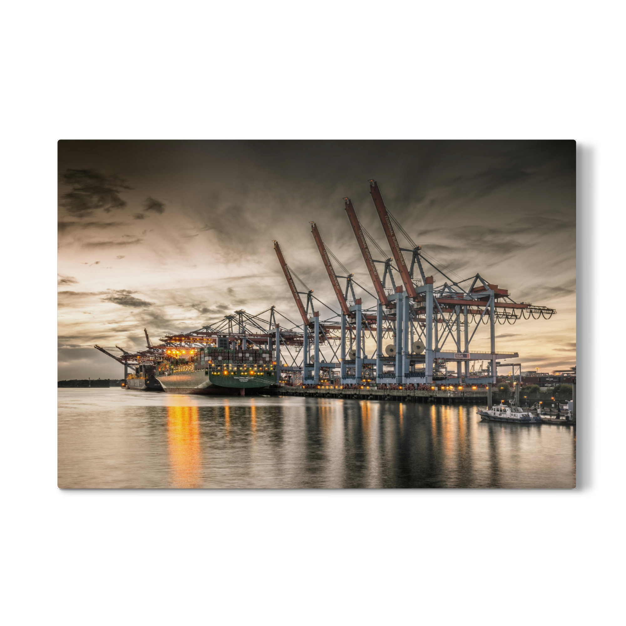 Galerie-Print "Waltershofer Hafen VI" 75x50 cm artboxONE