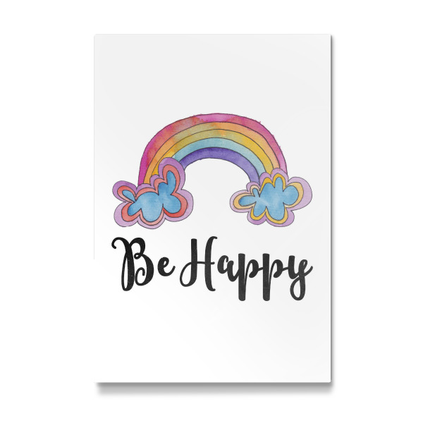 Galerie-Print "Be Happy Quote" 30x20 cm artboxONE