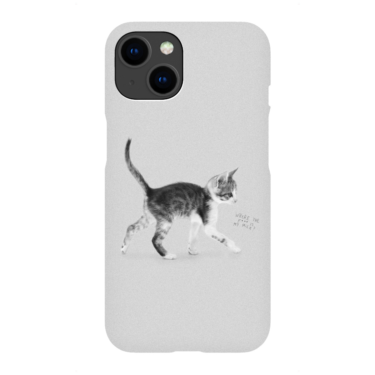 iPhone "Cat Milk" Premium-Case Handyhülle artboxONE
