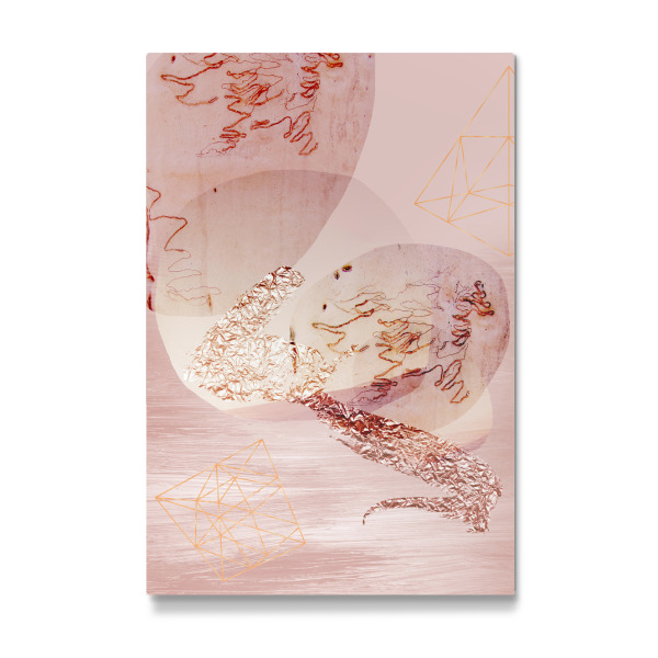 Galerie-Print "Blush and Rose Gold Abstract" 30x20 cm artboxONE