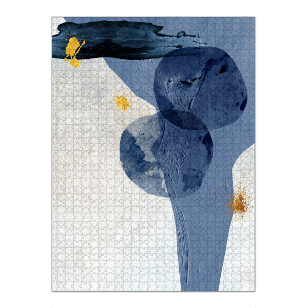 Puzzle Ravensburger "Blue Abstract" artboxONE - Abstrakt