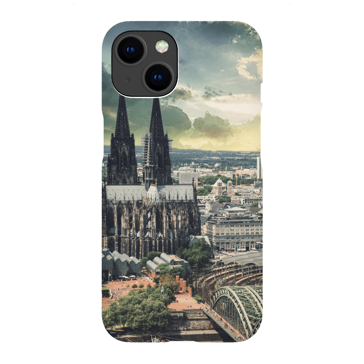 iPhone "KÖLN SKYLINE II" Premium-Case Handyhülle artboxONE