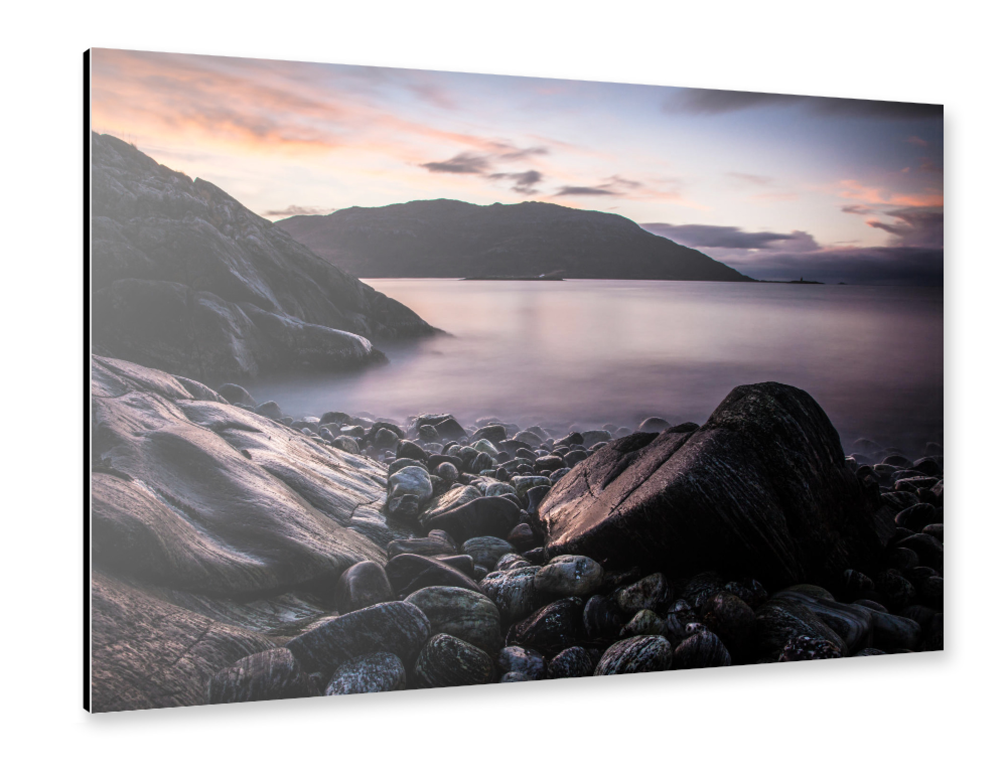 Alu-Dibond "Ringvassøya II" 75x50 cm artboxONE