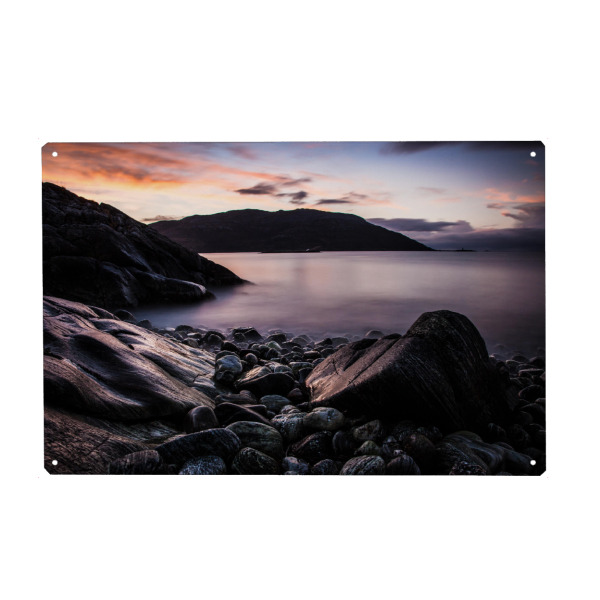 Metall Poster "Ringvassøya II" artboxONE - Natur