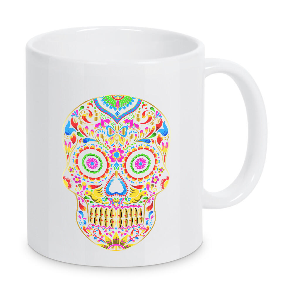 Tasse "Festival des Todes" artboxONE - Reise / Länder,Halloween - Mexiko,Festival,Festival des todes,Mittelamerika,Schädel,Totenkopf,Pirat,Piraten