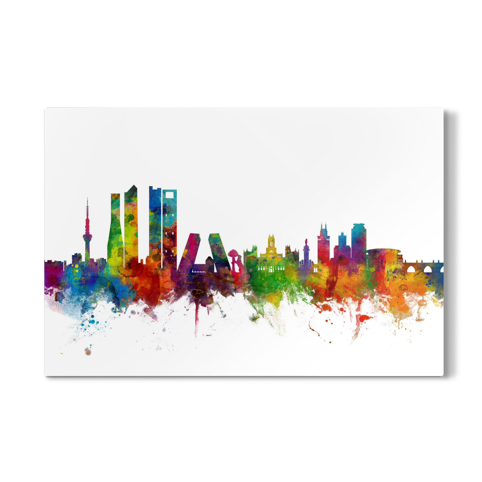Galerie-Print "Madrid Spain Skyline" 30x20 cm artboxONE