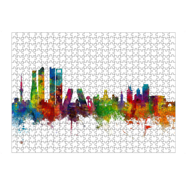 artboxONE Puzzle "Madrid Spain Skyline" artboxONE - Städte,Reise
