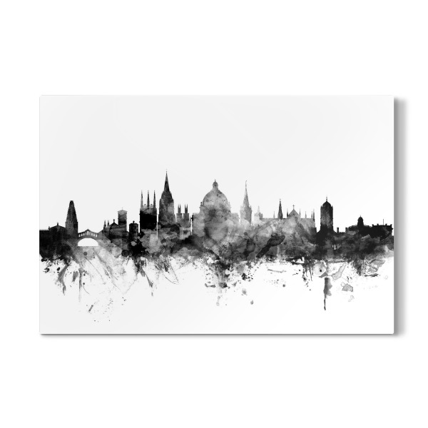 Galerie-Print "Oxford England Skyline bw" 30x20 cm artboxONE