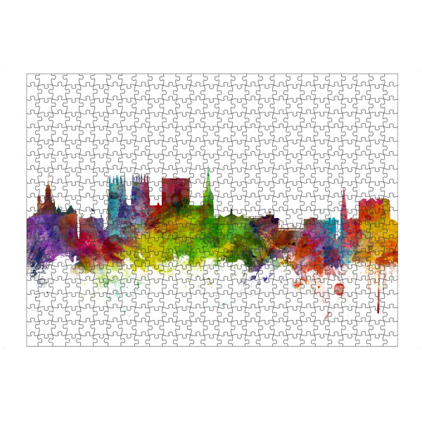 artboxONE Puzzle "York England Skyline" artboxONE - Städte,Reise
