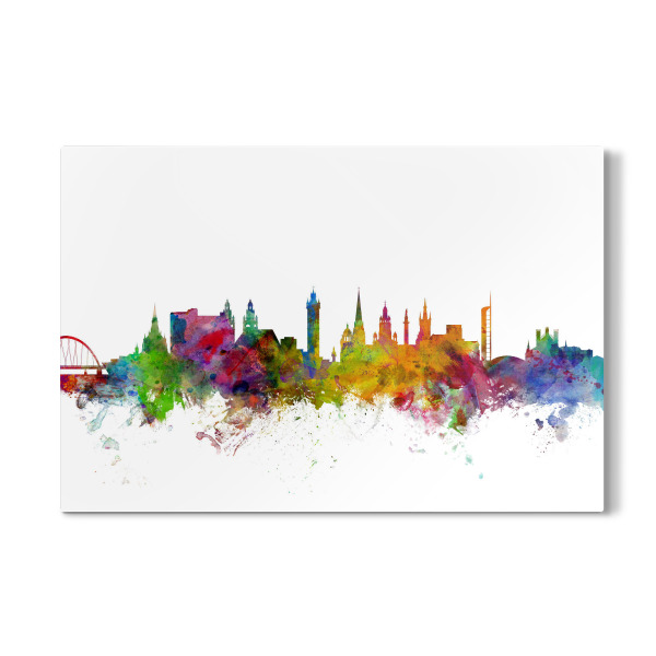 Galerie-Print "Glasgow Scotland Skyline 2" 30x20 cm artboxONE
