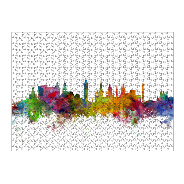 artboxONE Puzzle "Glasgow Scotland Skyline 2" artboxONE - Städte,Reise