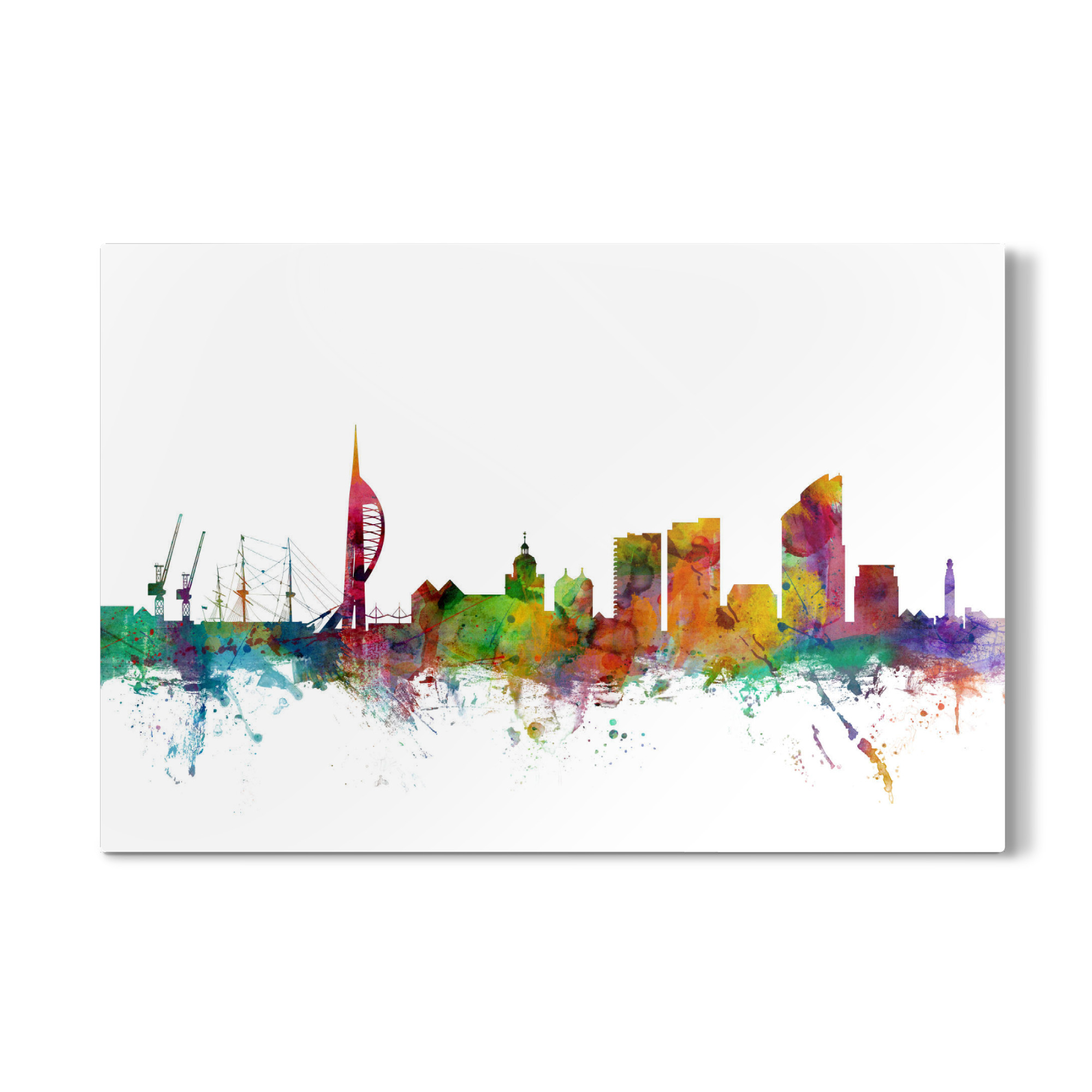 Galerie-Print "Portsmouth England Skyline" 30x20 cm artboxONE