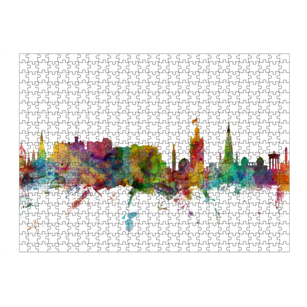 artboxONE Puzzle "Edinburgh Scotland Skyline 2" artboxONE - Städte,Reise