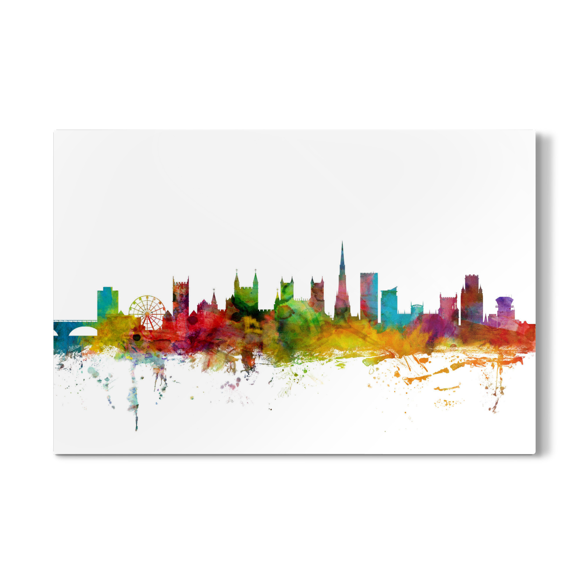 Galerie-Print "Bristol England Skyline" 30x20 cm artboxONE