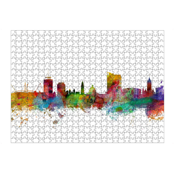 artboxONE Puzzle "Cardiff Wales Skyline" artboxONE - Städte,Reise