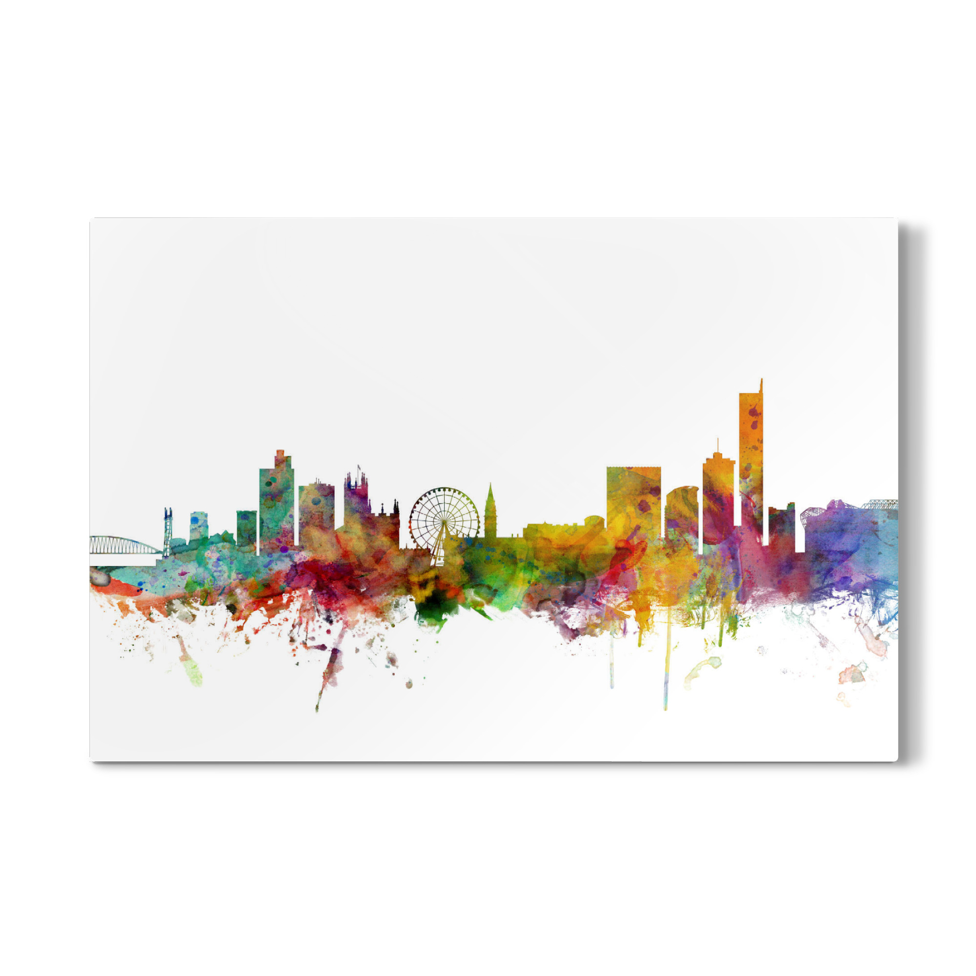 Galerie-Print "Manchester England Skyline I" 30x20 cm artboxONE