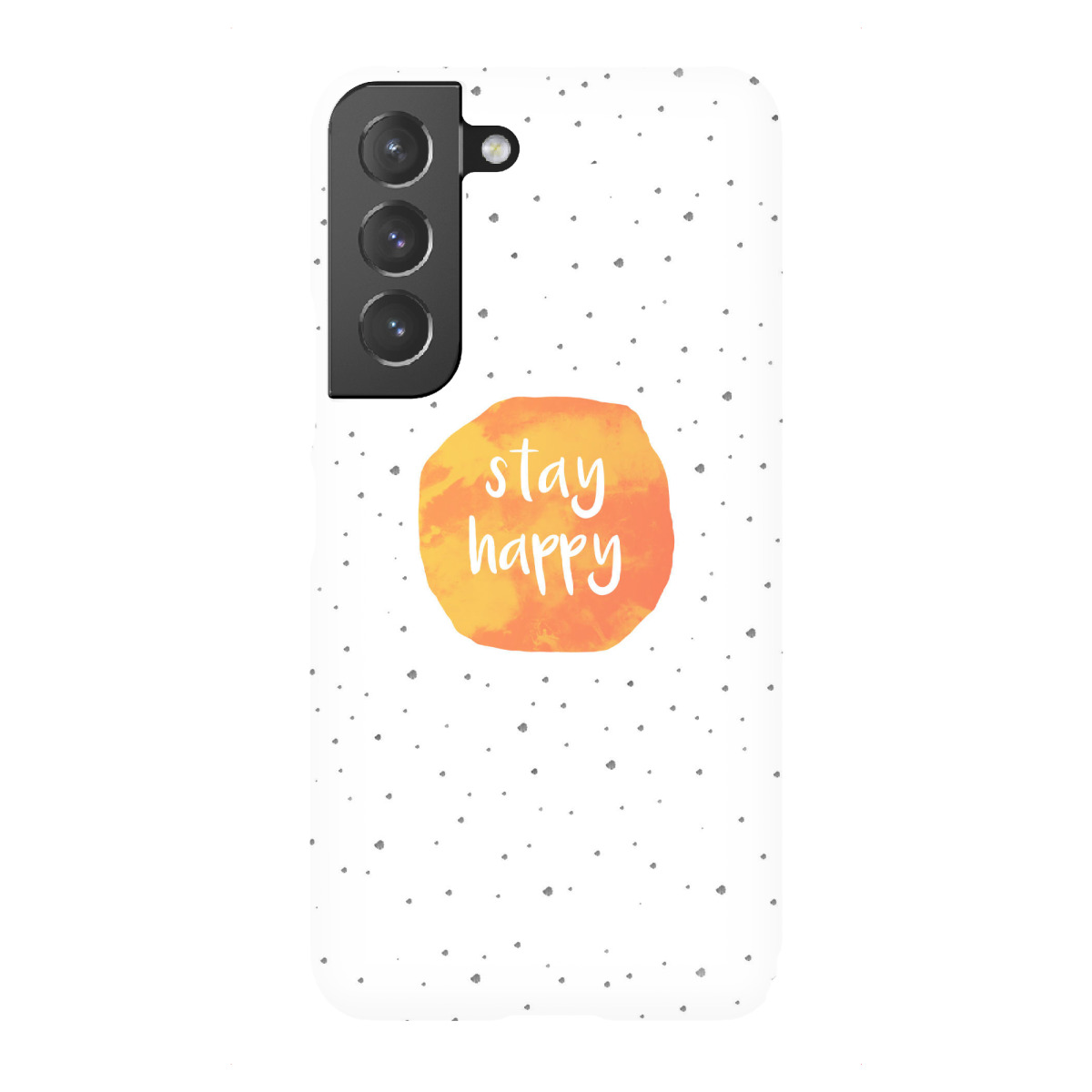 "Stay Happy"für Samsung Galaxy - Premium-Case Handyhülle artboxONE
