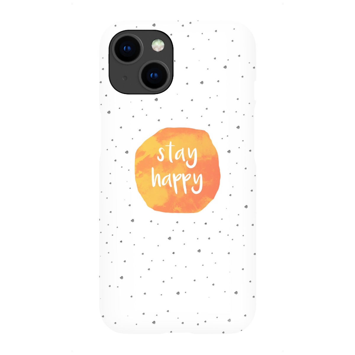 "Stay Happy"für iPhone - Premium-Case Handyhülle artboxONE