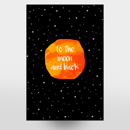 To the moon