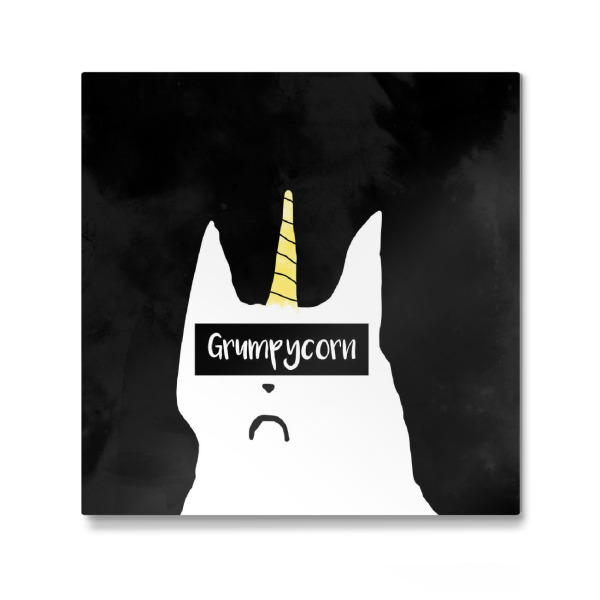 Galerie-Print "Grumpycorn" 30x30 cm artboxONE