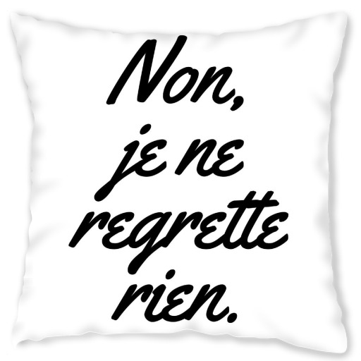 Regrette rien