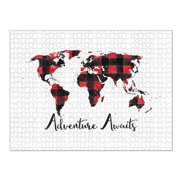 Puzzle Ravensburger "Adventure Awaits" artboxONE - Typografie,Kartografie
