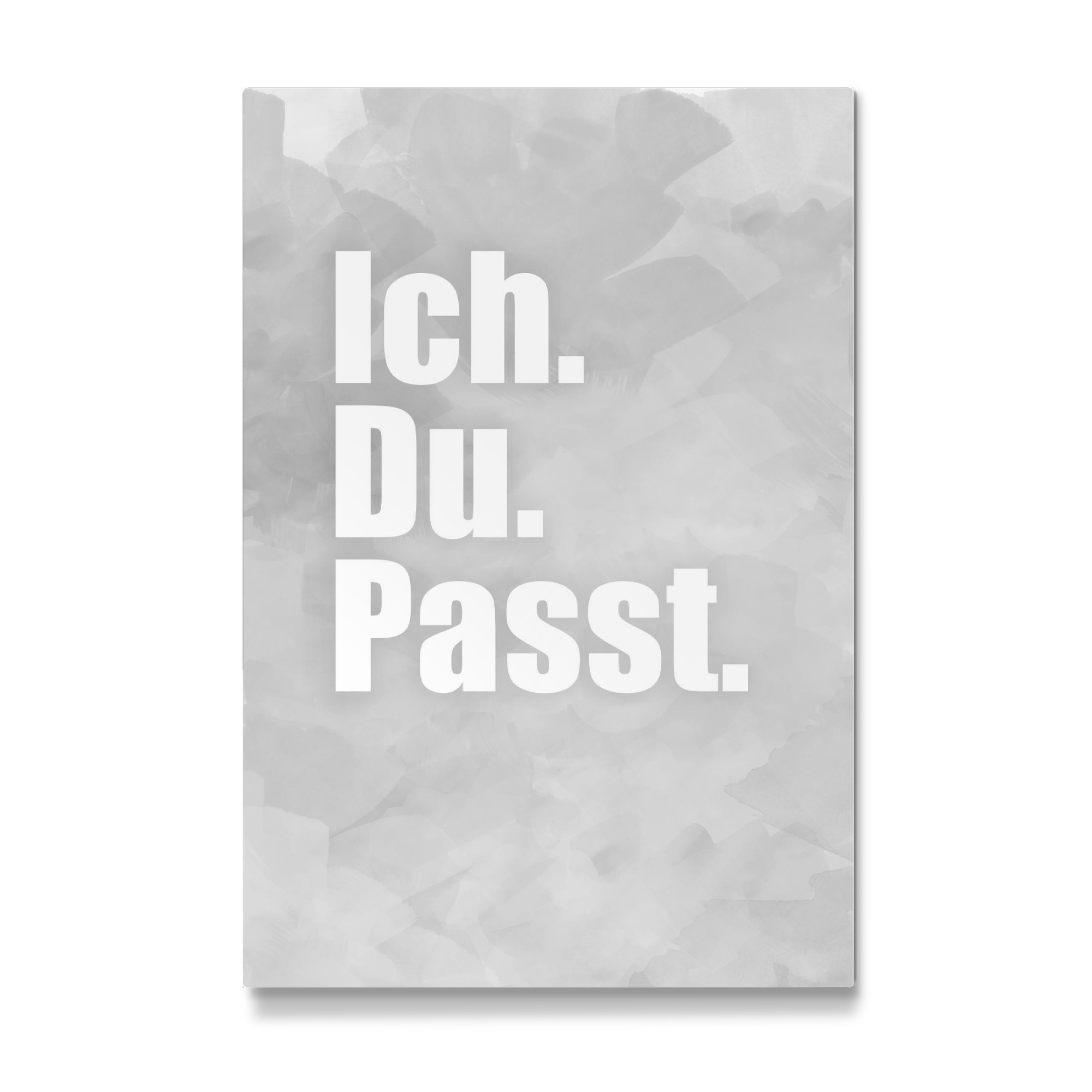 Galerie-Print "Ich. Du. Passt" 30x20 cm artboxONE