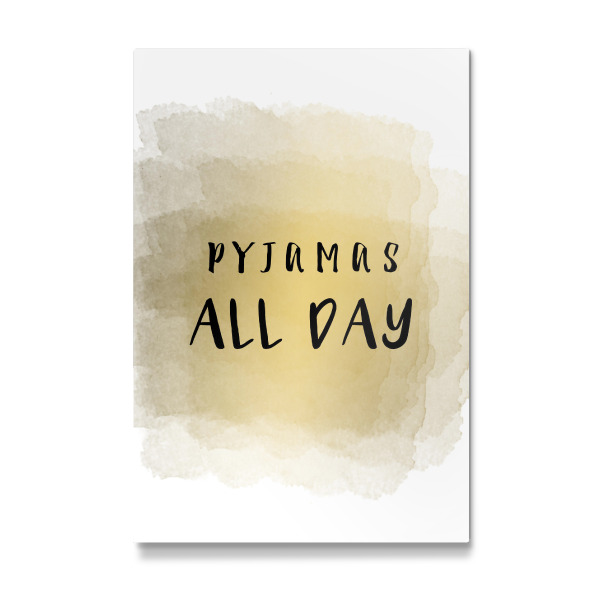 Galerie-Print "Pyjamas ALL DAY" 30x20 cm artboxONE